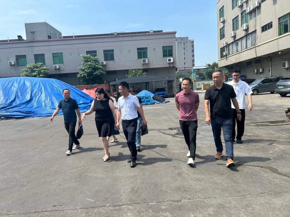 梧州市政协、南海区政协调研组来访兴美集团